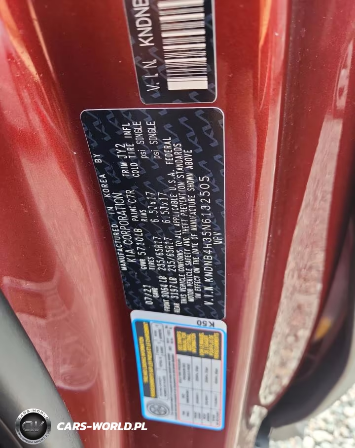 2022 Kia Carnival Lx VIN:KNDNB4H35N6132505 - 13