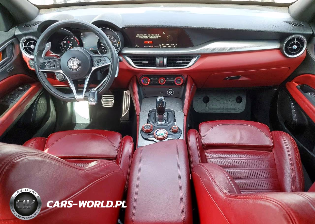 2018 Alfa Romeo Stelvio Ti Sport VIN:ZASFAKNNXJ7B88534 - 8