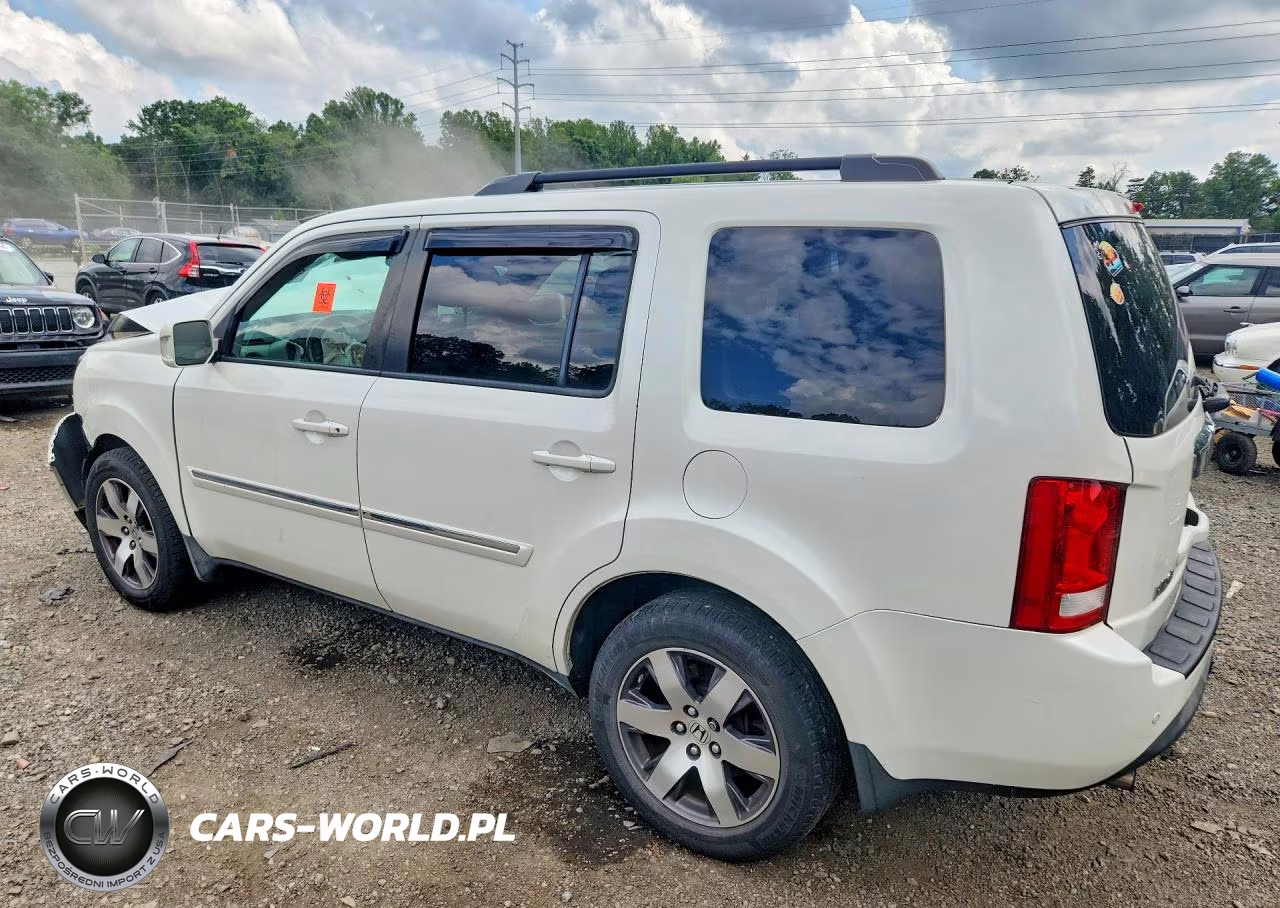 2012 Honda Pilot Touring VIN:5FNYF4H95CB018155 - 2