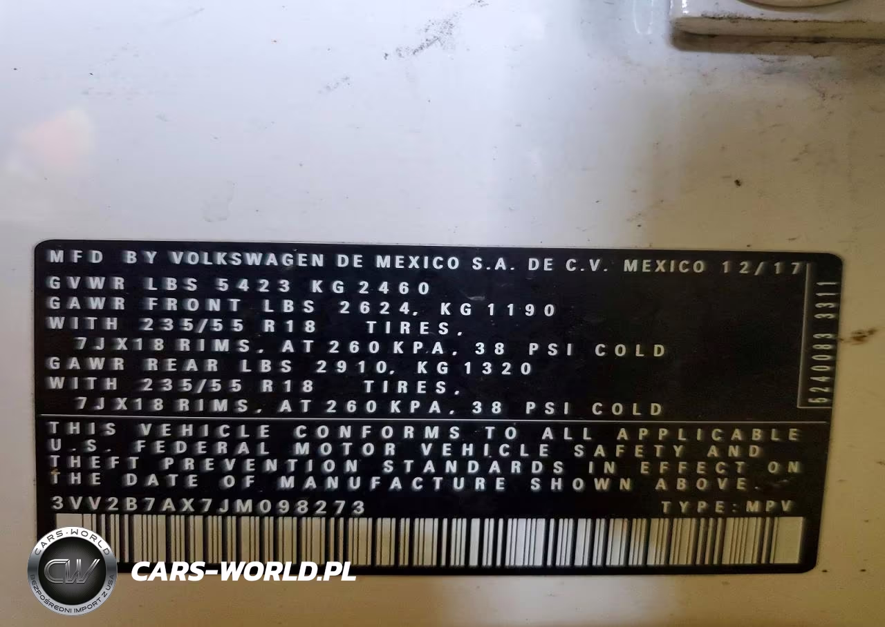 2018 Volkswagen Tiguan Se-Sel VIN:3VV2B7AX7JM098273 - 13
