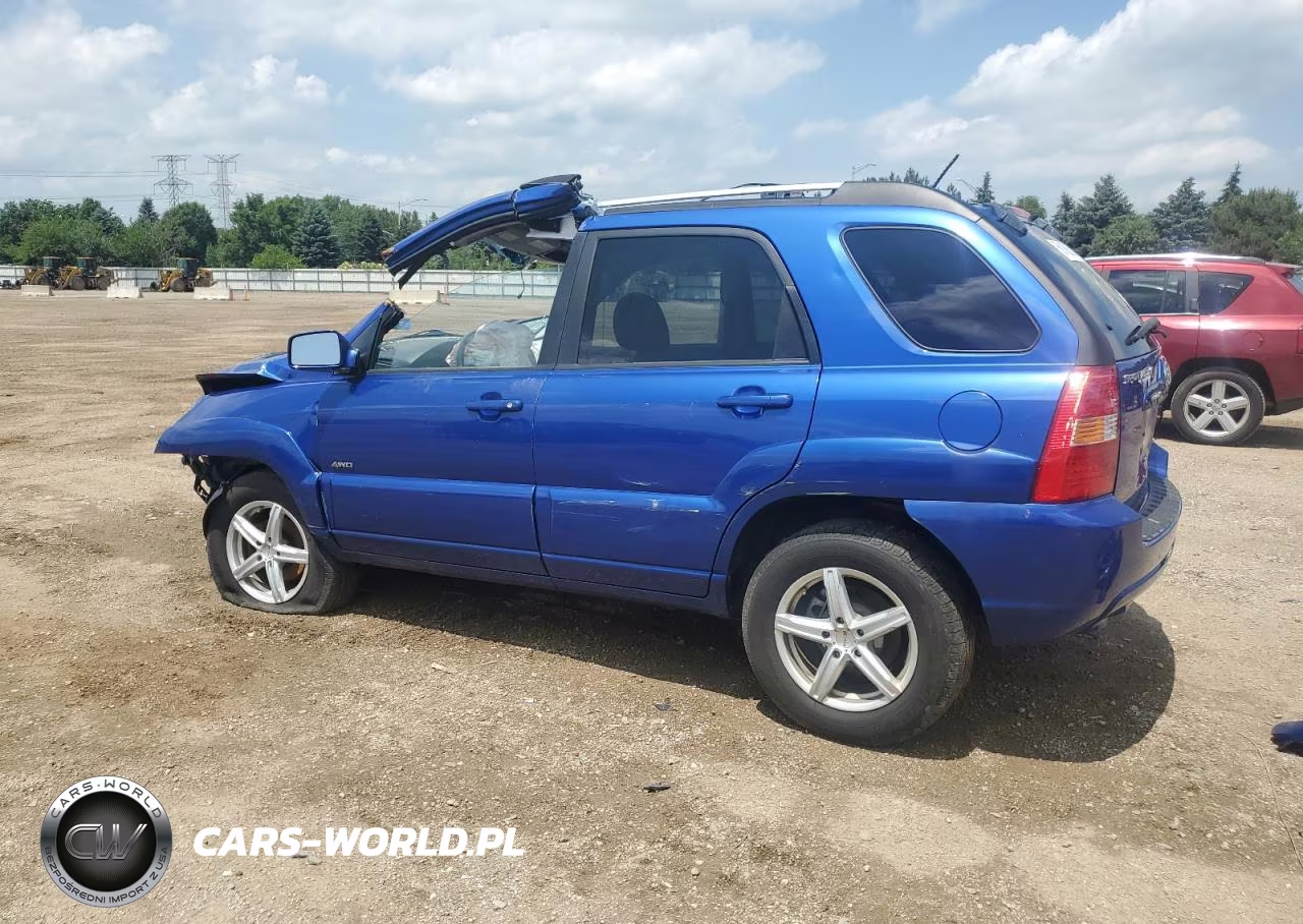 2007 Kia Sportage Lx VIN:KNDJE723277438994 - 2