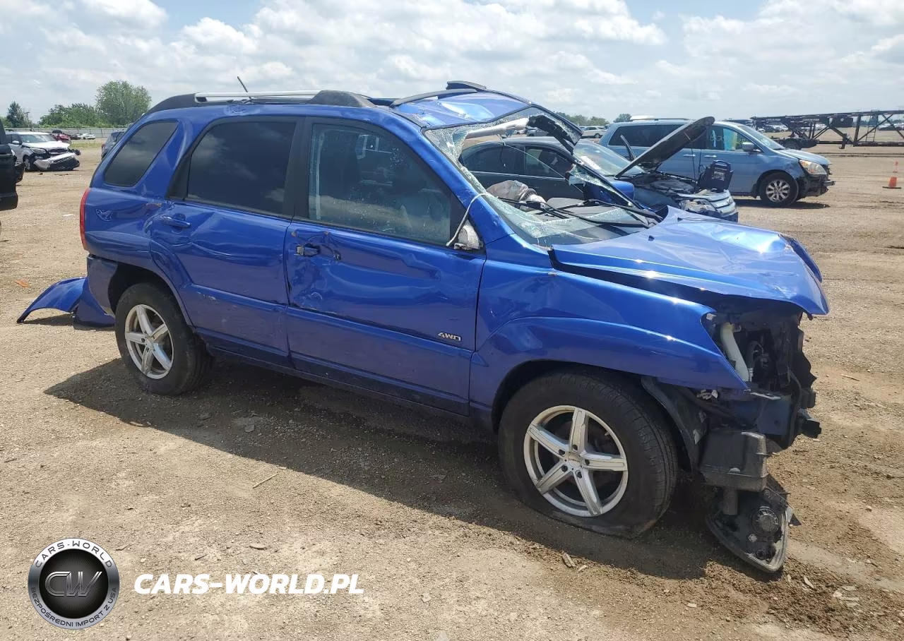 2007 Kia Sportage Lx VIN:KNDJE723277438994 - 4