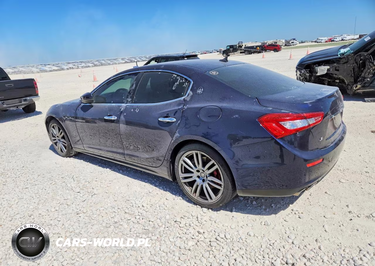 2017 Maserati Ghibli S VIN:ZAM57RSA9H1226650 - 2
