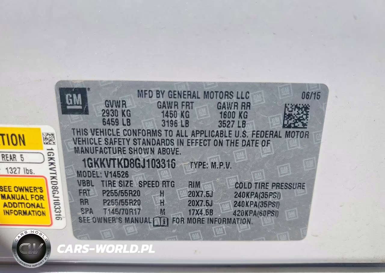 2016 GMC Acadia Denali VIN:1GKKVTKD8GJ103316 - 13