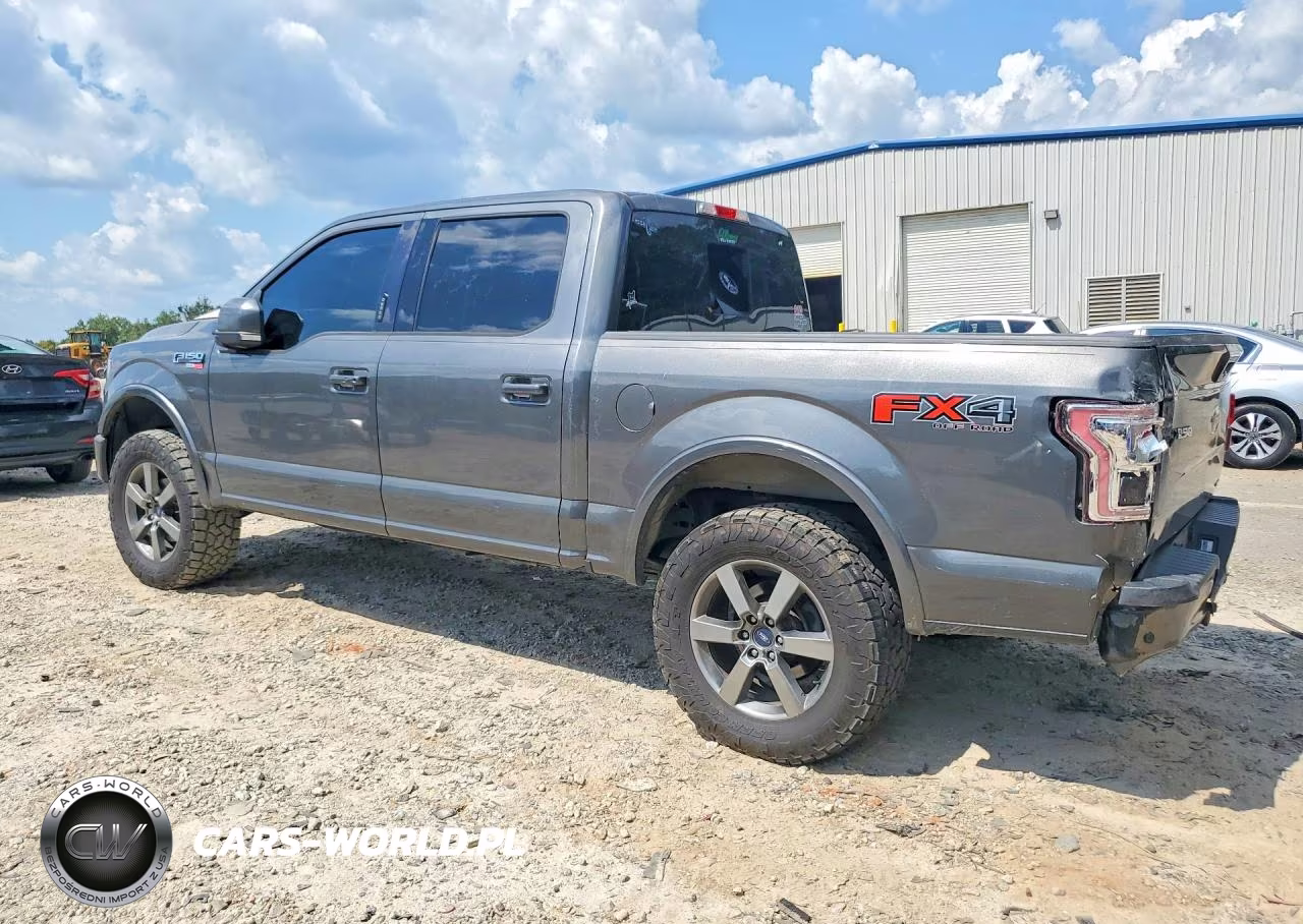 2016 Ford F150 Supercrew VIN:1FTEW1EF7GKE07917 - 2