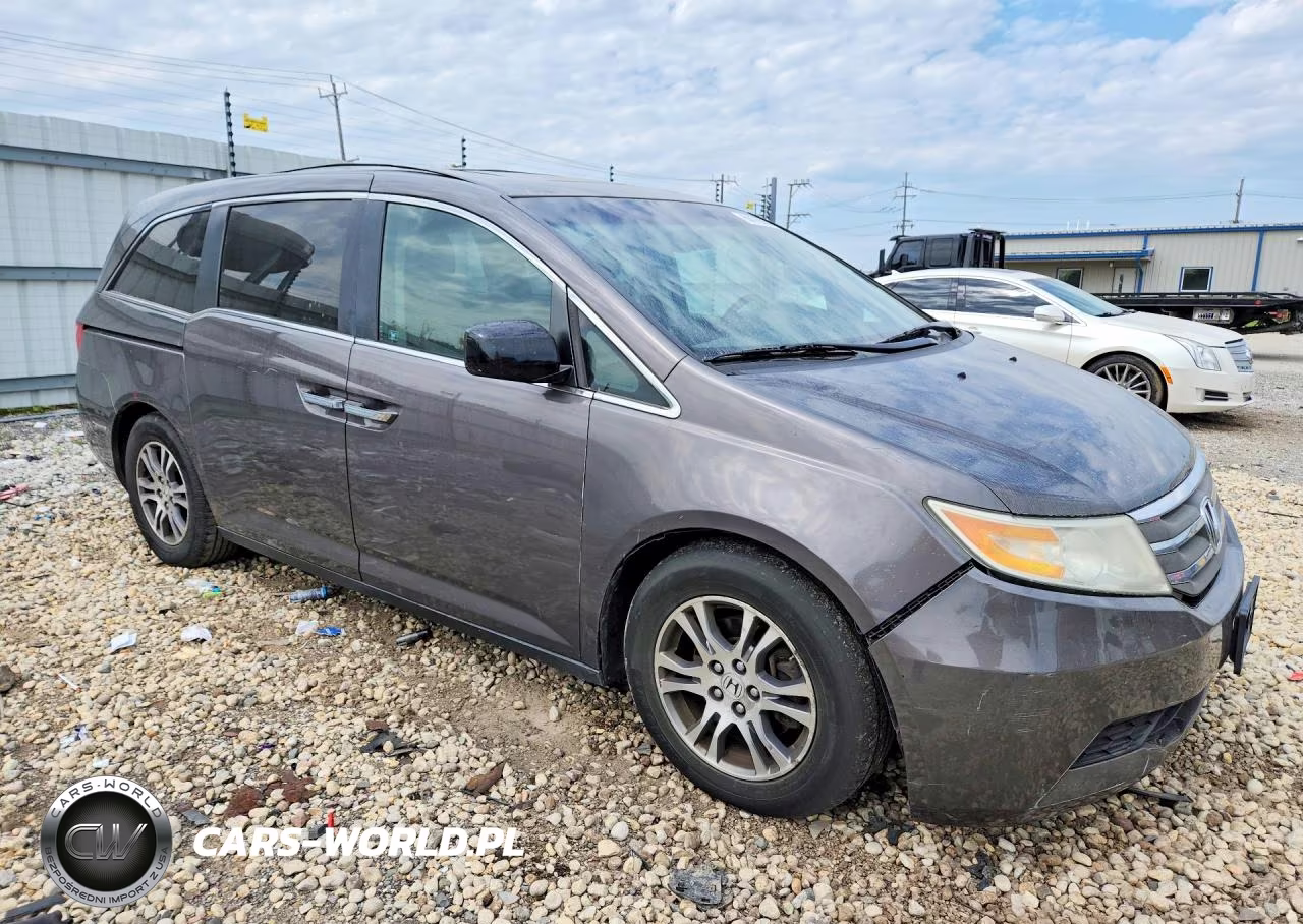 2011 Honda Odyssey Exl VIN:5FNRL5H67BB032162 - 4