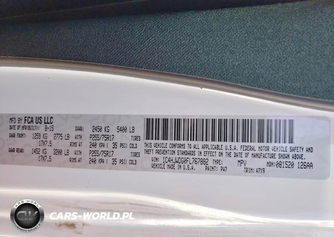 2015 Jeep Wrangler Unlimited Sport VIN:1C4HJWDG0FL767882 - 12
