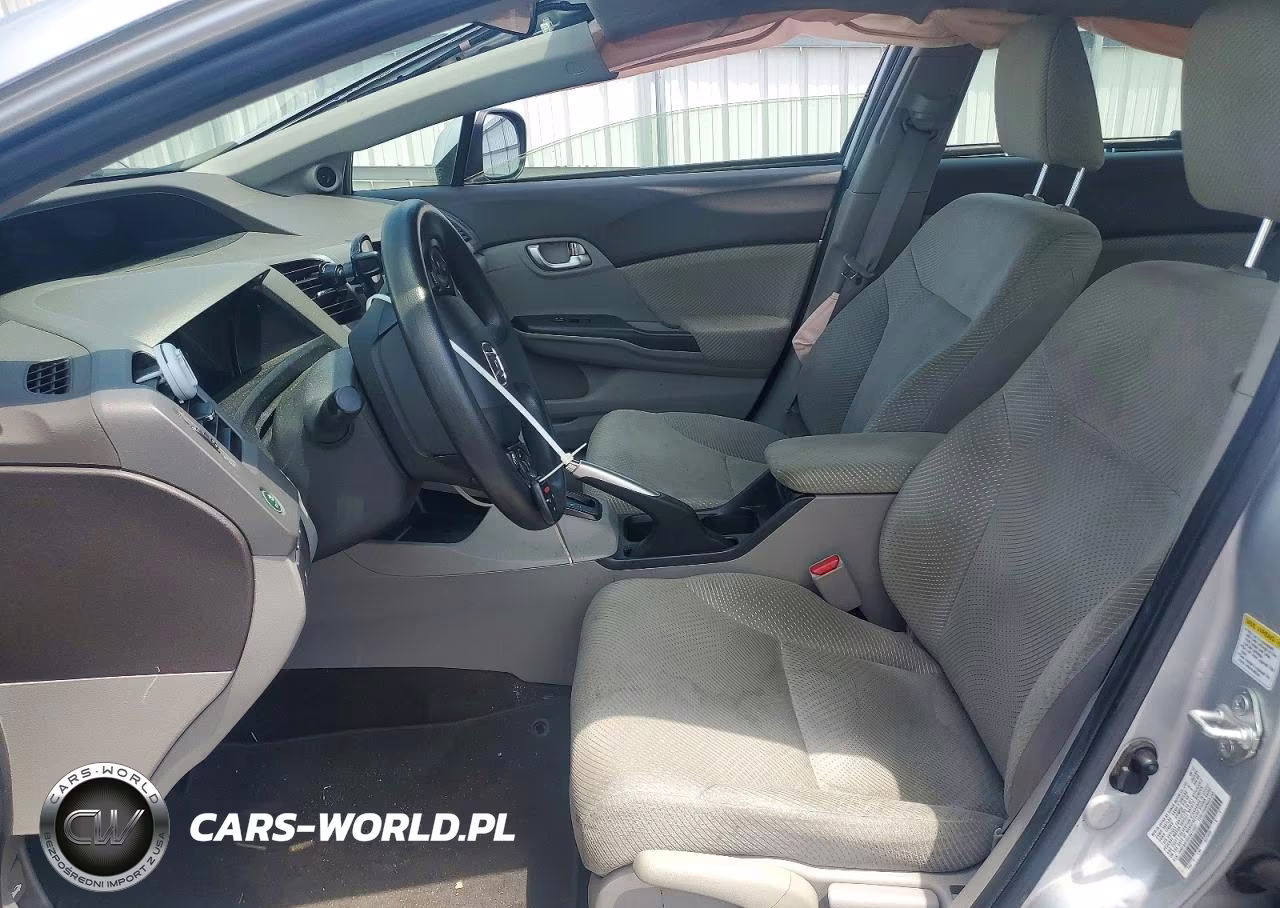 2012 Honda Civic Hybrid VIN:JHMFB4F22CS011447 - 7
