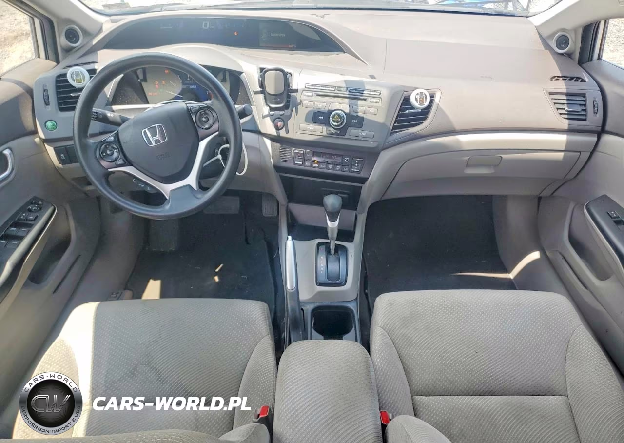 2012 Honda Civic Hybrid VIN:JHMFB4F22CS011447 - 8