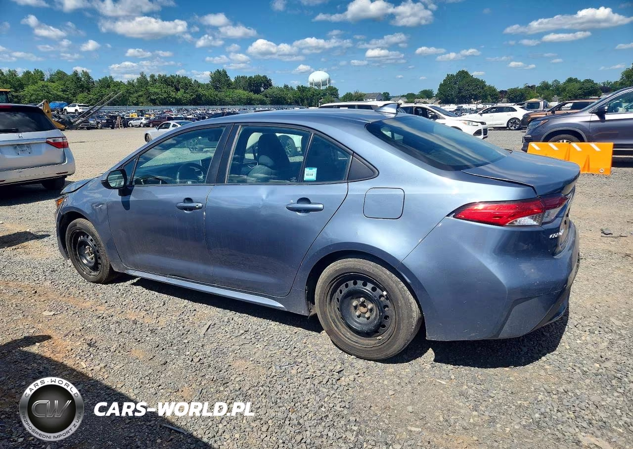 2021 Toyota Corolla Le VIN:5YFEPMAE5MP171809 - 2
