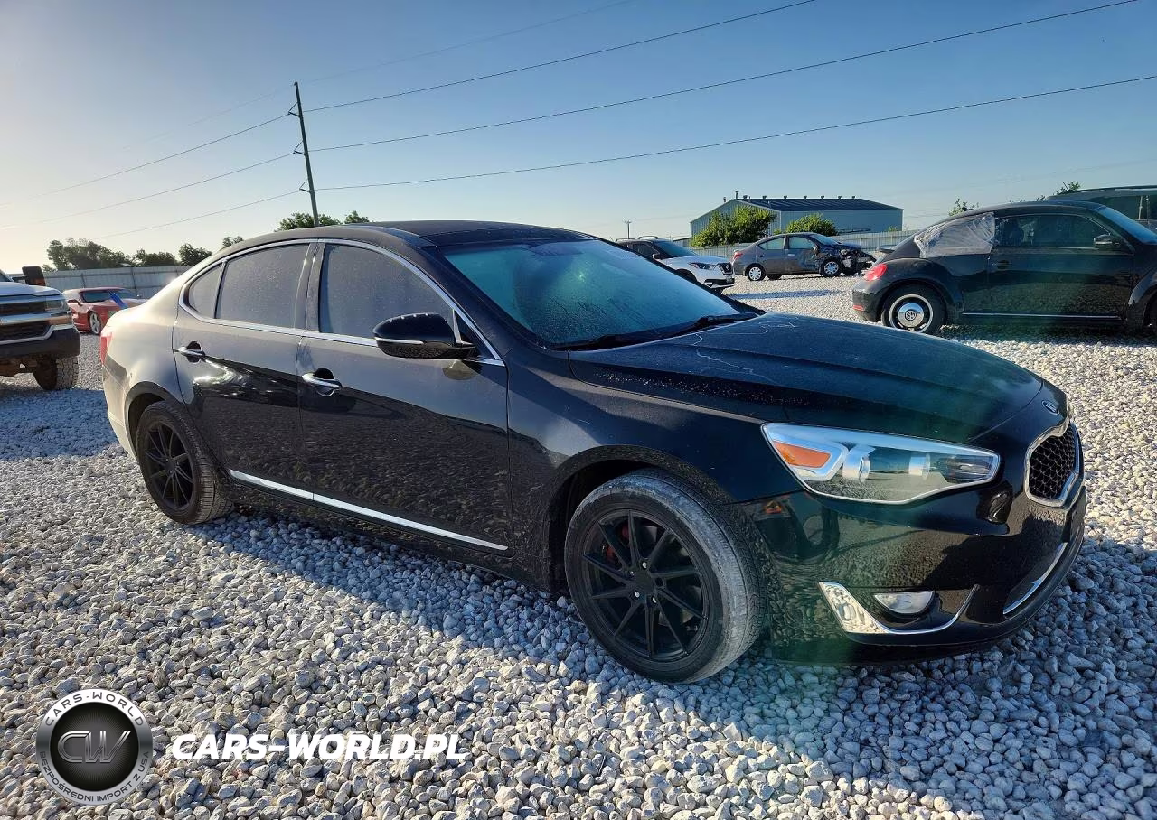 2014 Kia Cadenza Premium VIN:KNALN4D77E5163474 - 4
