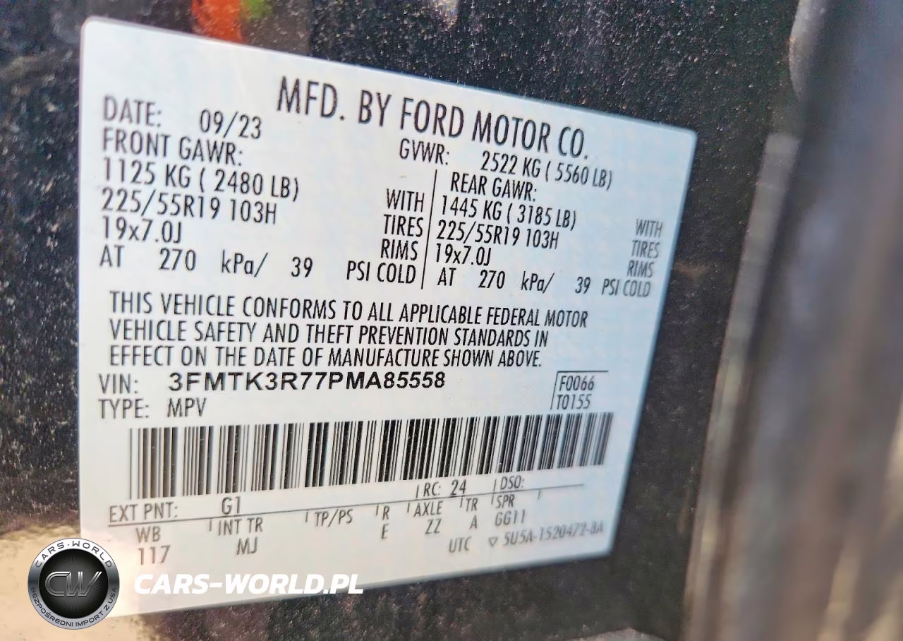 2023 Ford Mustang Mach-E Premium VIN:3FMTK3R77PMA85558 - 14