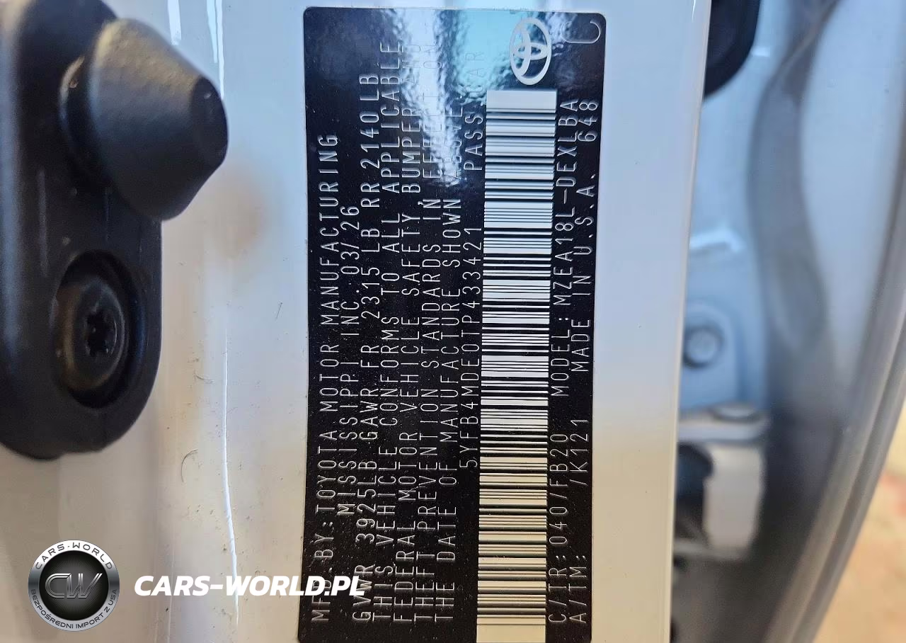 2026 Toyota Corolla Le VIN:5YFB4MDE0TP433421 - 12