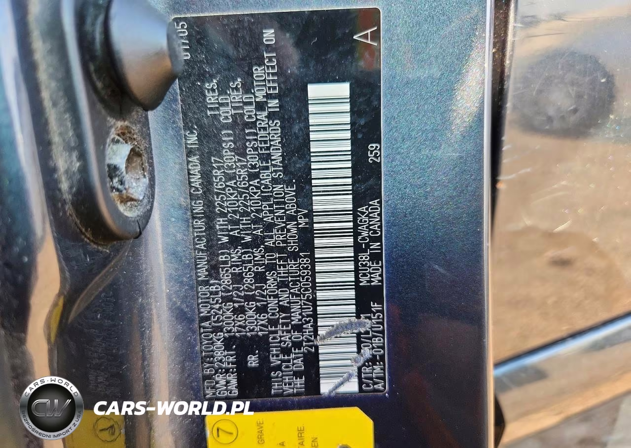 2005 Lexus Rx 330 VIN:2T2HA31U75C059381 - 13