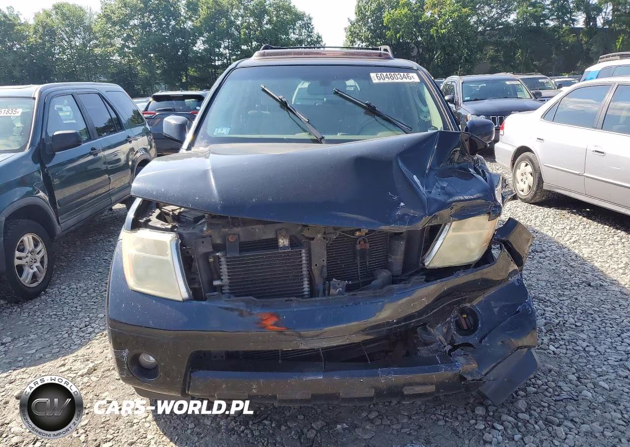 2007 Nissan Pathfinder S VIN:5N1AR18W07C629903 - 5