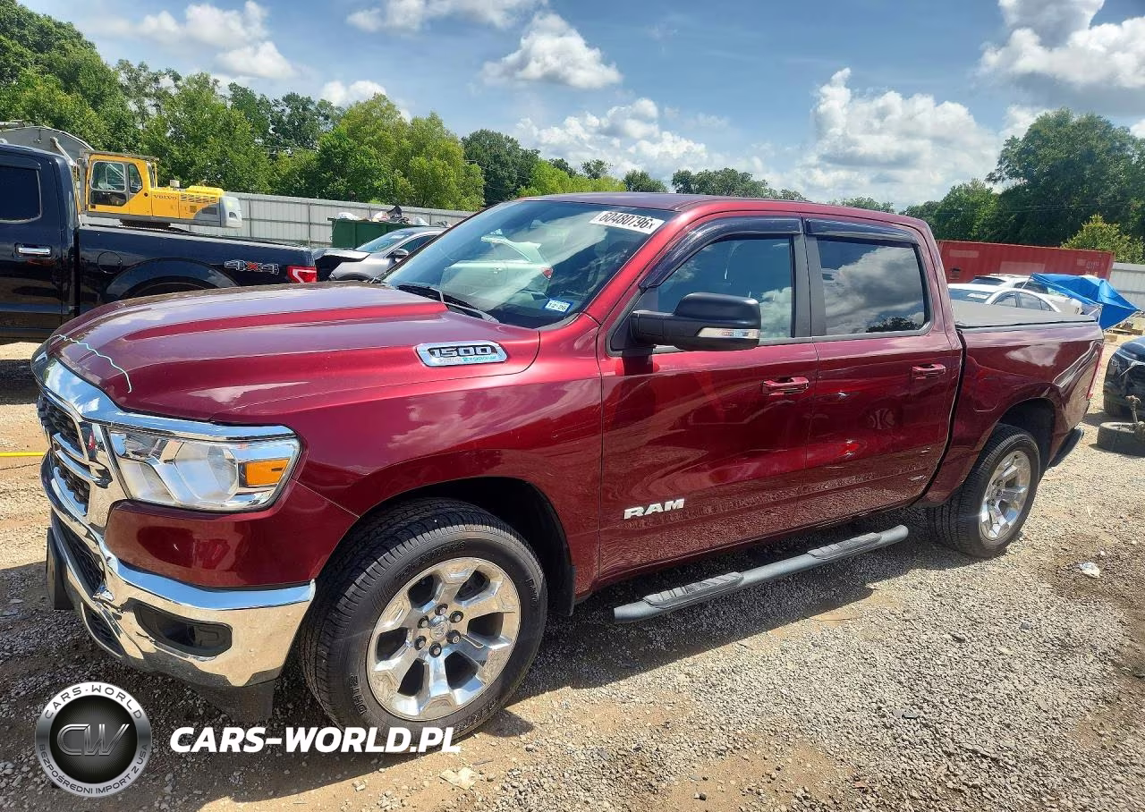 2022 Ram 1500 Big Horn-Lone Star VIN:1C6SRFFT8NN402031 - 1
