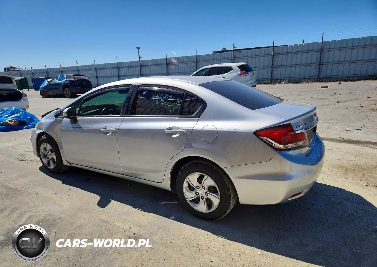2014 Honda Civic Lx VIN:19XFB2F51EE218692 - 2