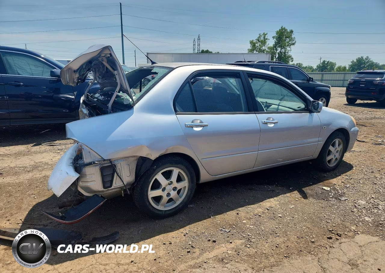 2006 Mitsubishi Lancer Es VIN:JA3AJ26E96U059936 - 3