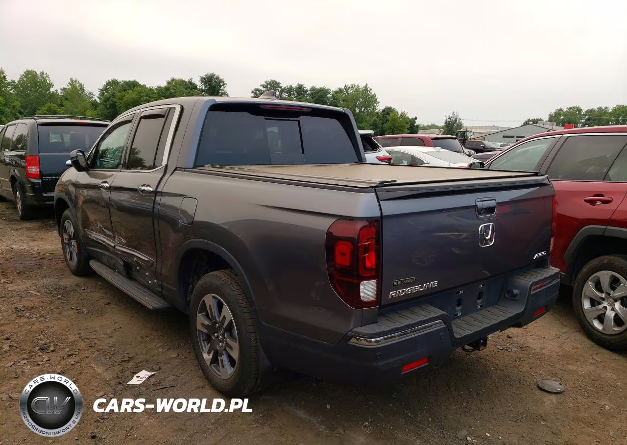 2019 Honda Ridgeline Rtl VIN:5FPYK3F73KB015509 - 2