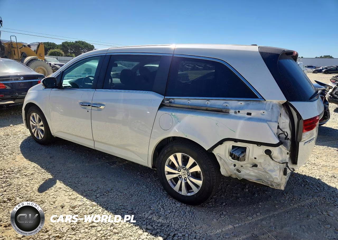 2016 Honda Odyssey Exl VIN:5FNRL5H68GB163060 - 2