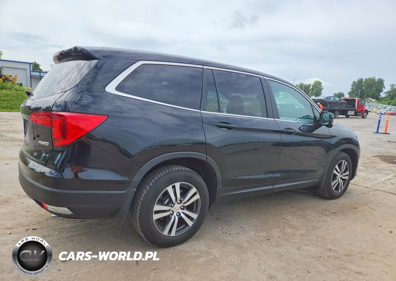 2016 Honda Pilot Exln VIN:5FNYF6H76GB019735 - 3