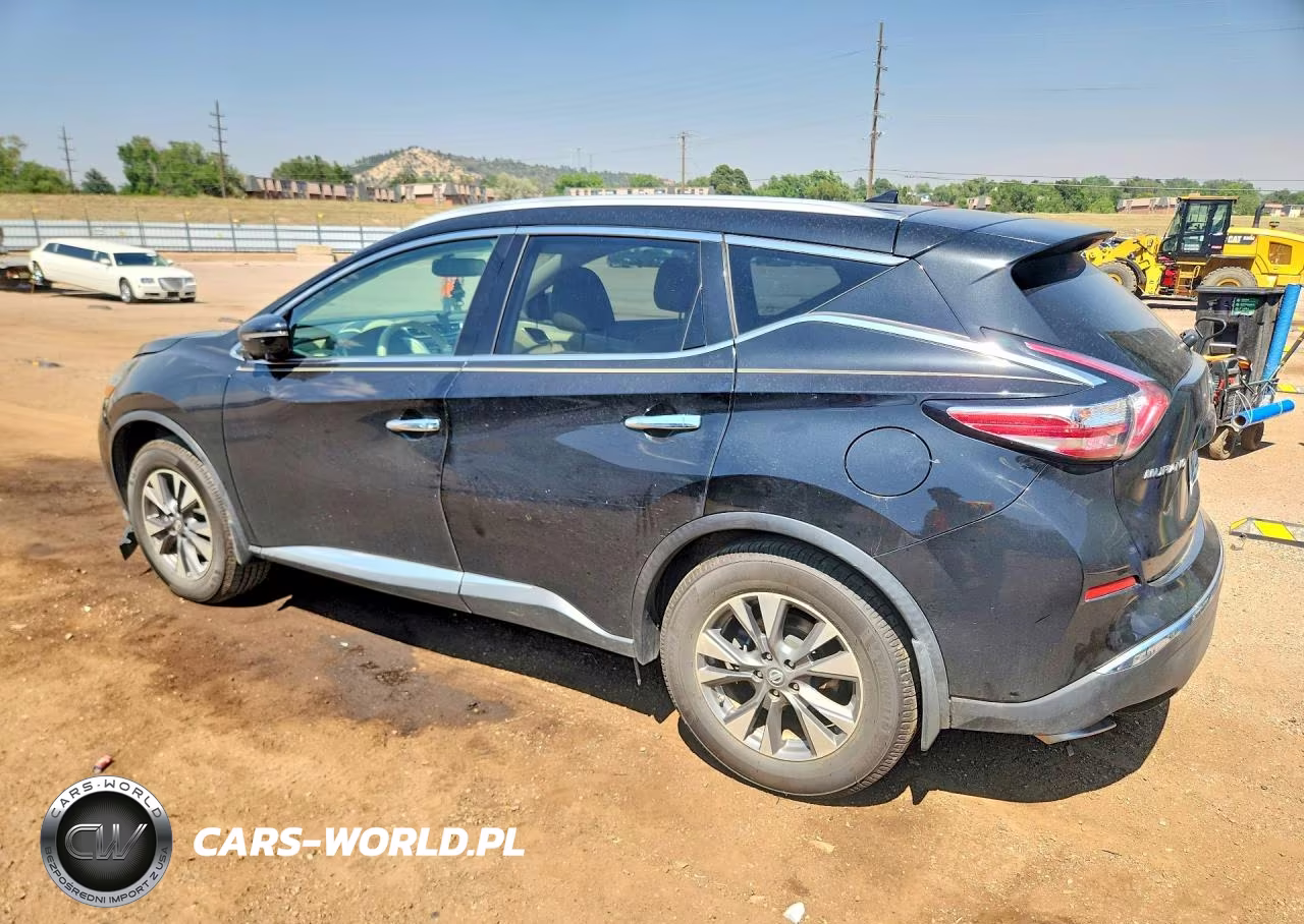 2015 Nissan Murano Sl VIN:5N1AZ2MG5FN258180 - 2