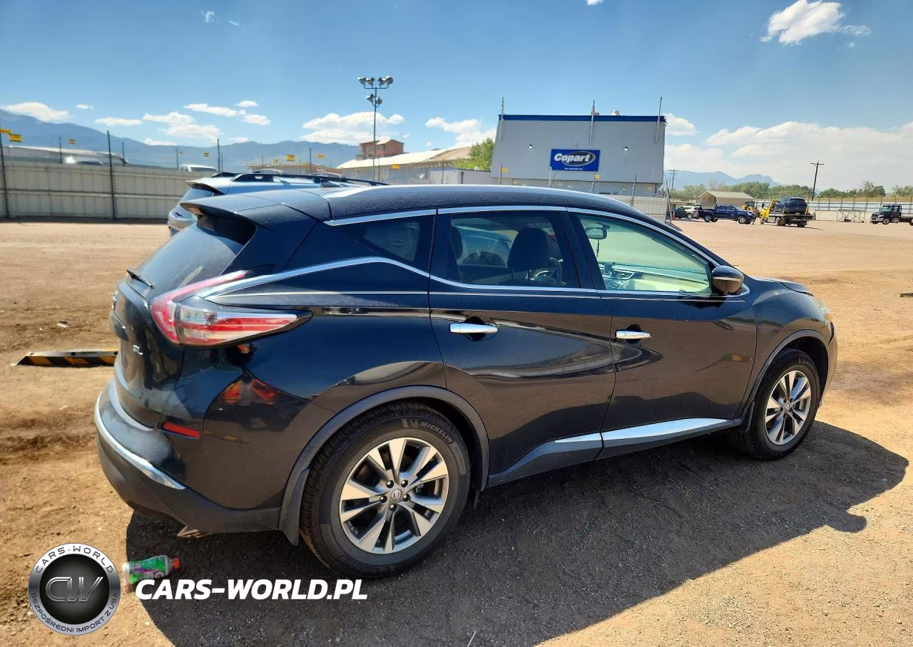 2015 Nissan Murano Sl VIN:5N1AZ2MG5FN258180 - 3