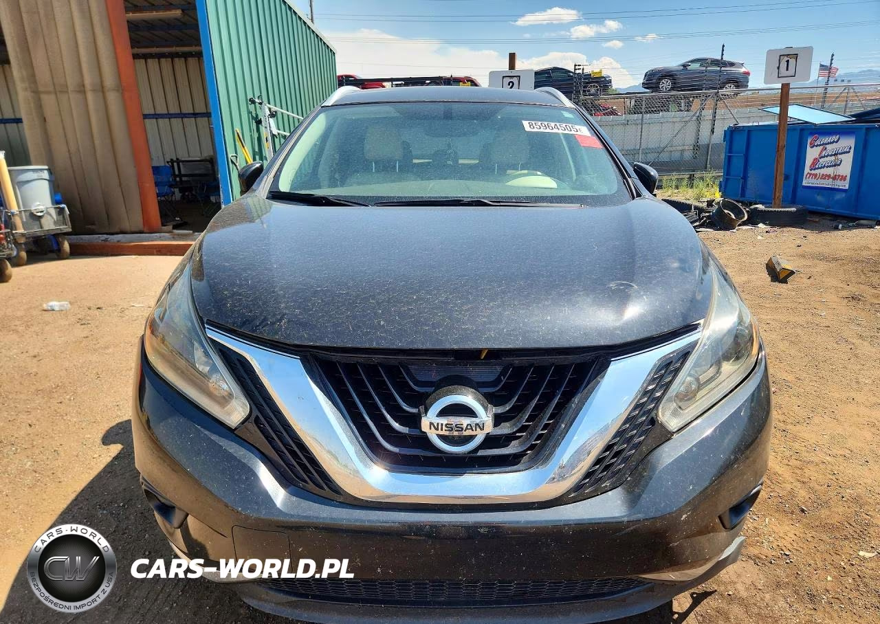 2015 Nissan Murano Sl VIN:5N1AZ2MG5FN258180 - 5