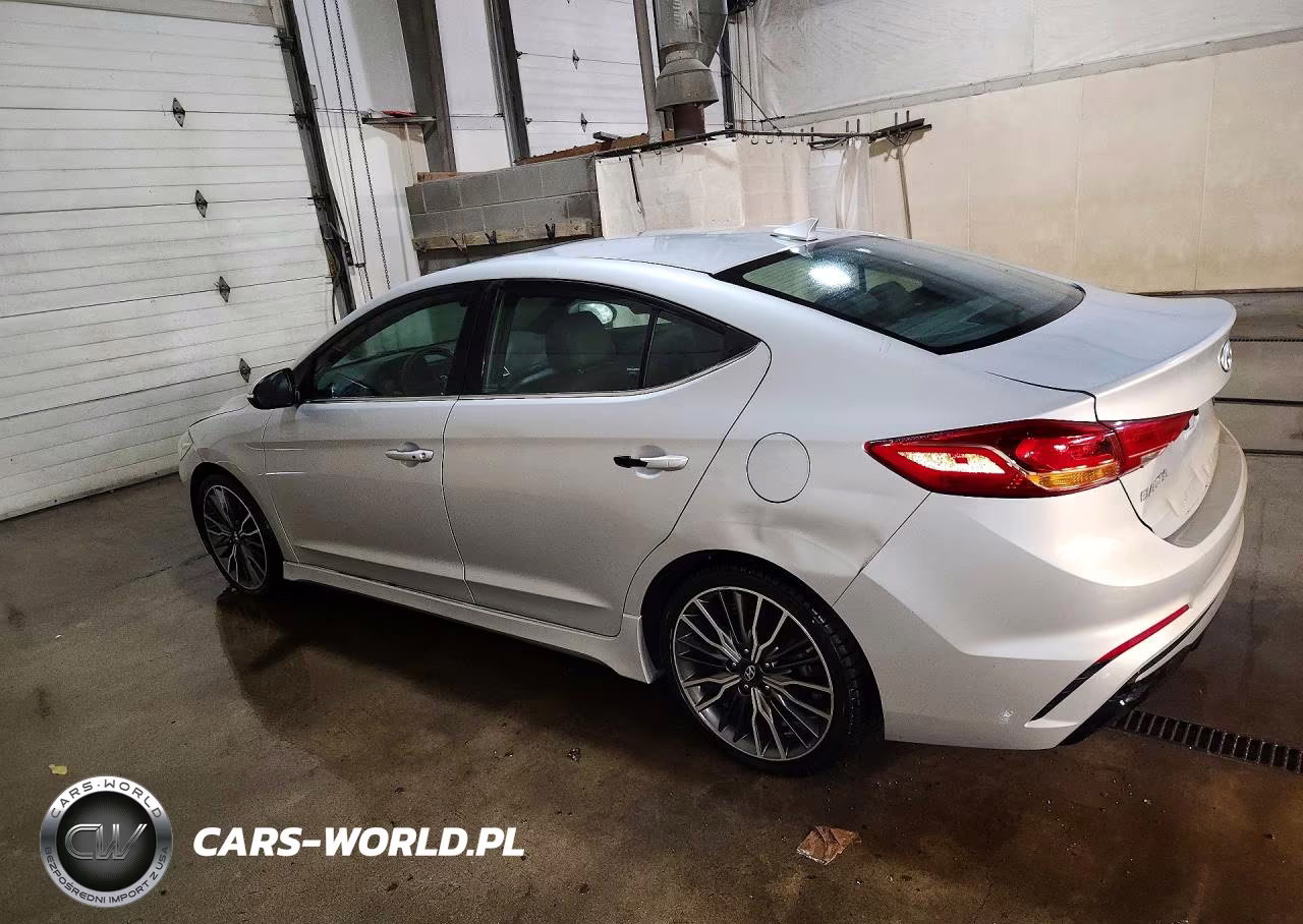 2018 Hyundai Elantra Sport VIN:KMHD04LB9JU522251 - 2
