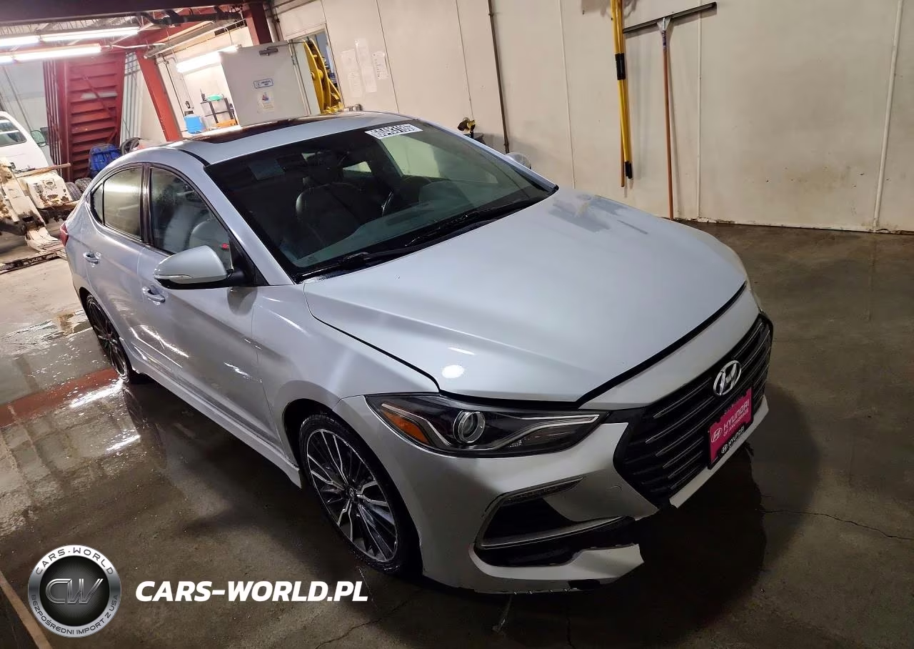 2018 Hyundai Elantra Sport VIN:KMHD04LB9JU522251 - 4