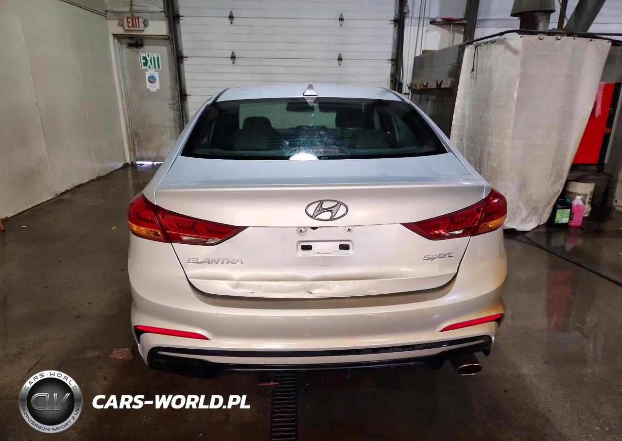 2018 Hyundai Elantra Sport VIN:KMHD04LB9JU522251 - 6