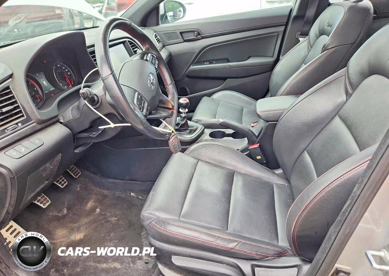 2018 Hyundai Elantra Sport VIN:KMHD04LB9JU522251 - 7
