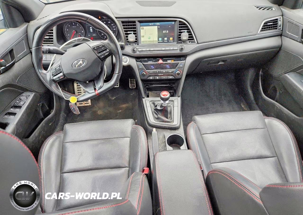 2018 Hyundai Elantra Sport VIN:KMHD04LB9JU522251 - 8