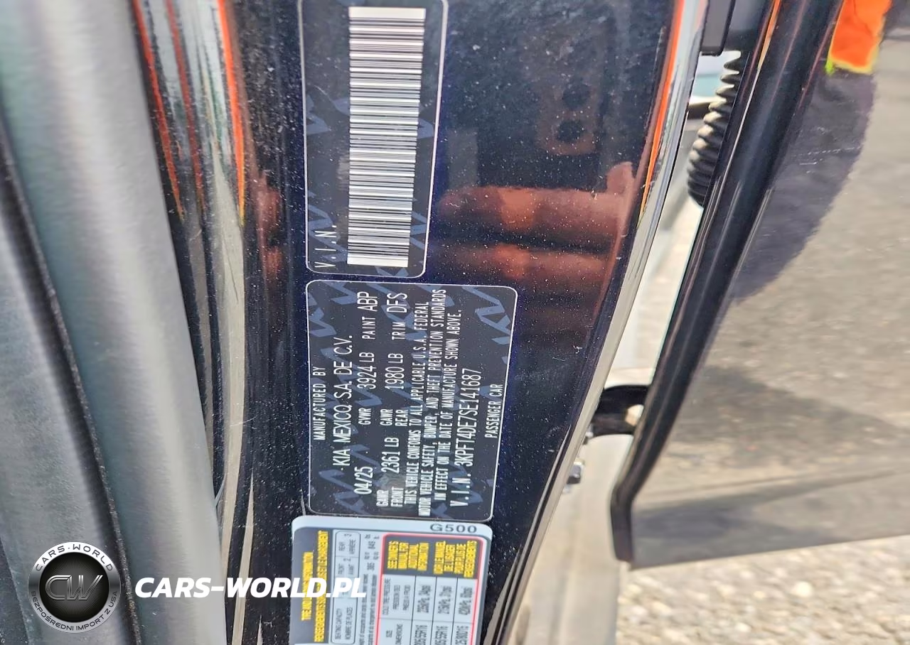 2025 Kia K4 Lxs VIN:3KPFT4DE7SE141687 - 13