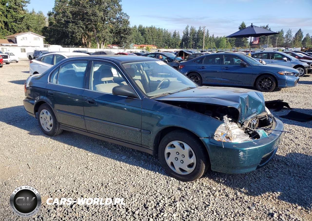 1997 Honda Civic Lx VIN:1HGEJ6674VL004067 - 4