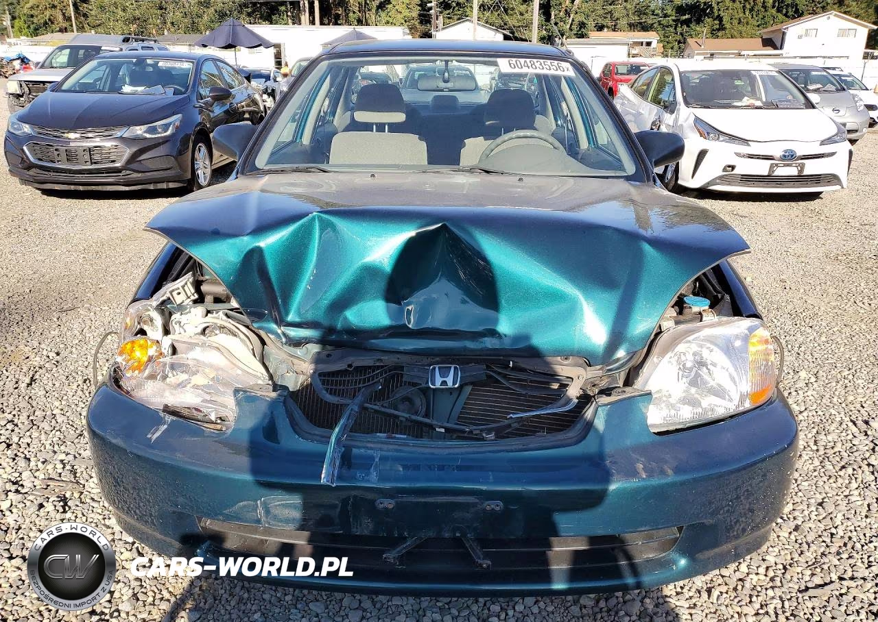 1997 Honda Civic Lx VIN:1HGEJ6674VL004067 - 5