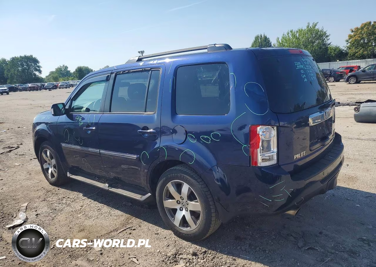 2014 Honda Pilot Touring VIN:5FNYF4H9XEB034581 - 2