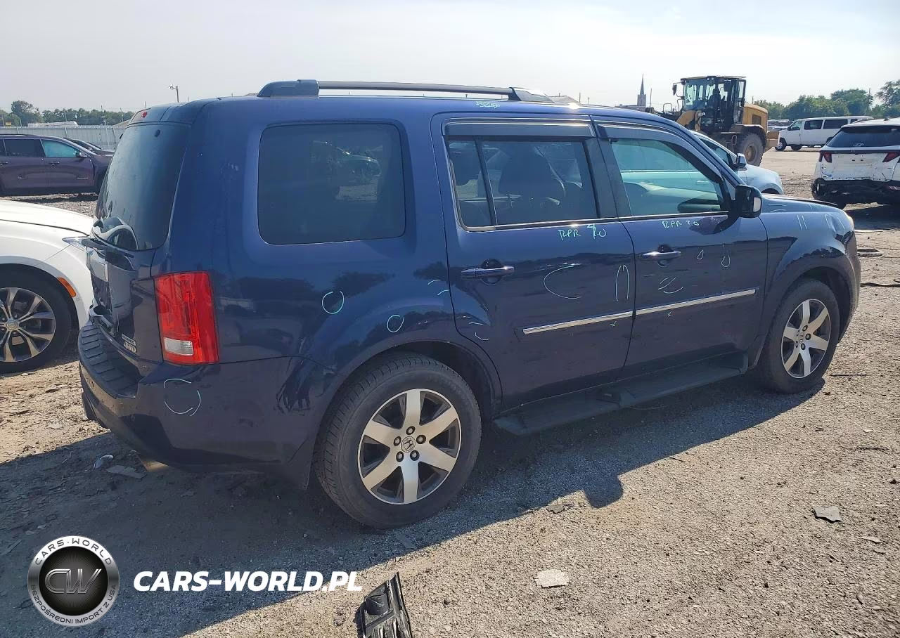 2014 Honda Pilot Touring VIN:5FNYF4H9XEB034581 - 3