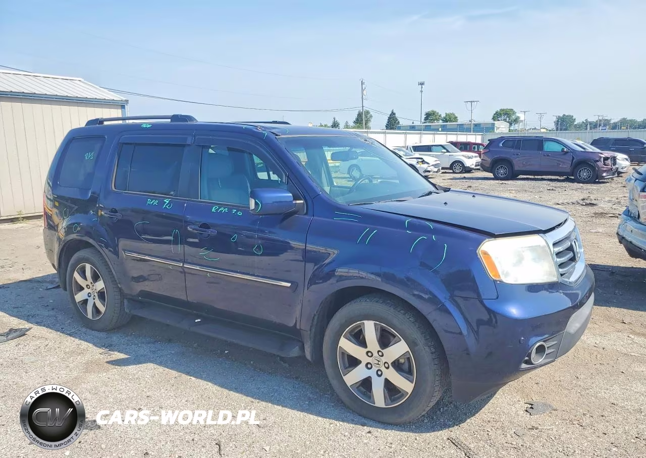 2014 Honda Pilot Touring VIN:5FNYF4H9XEB034581 - 4