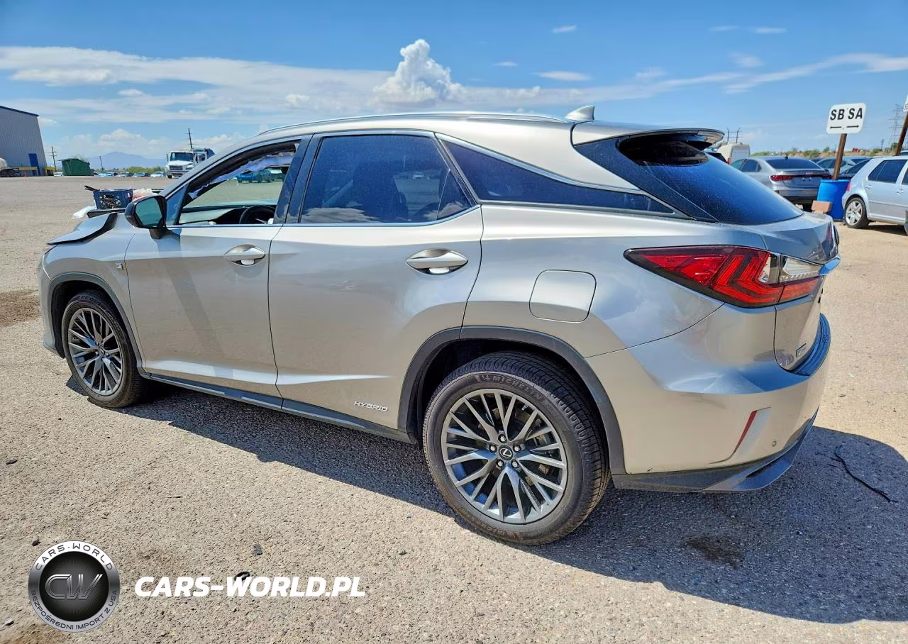 2019 Lexus Rx 450H F Sport VIN:2T2BGMCA7KC039494 - 2
