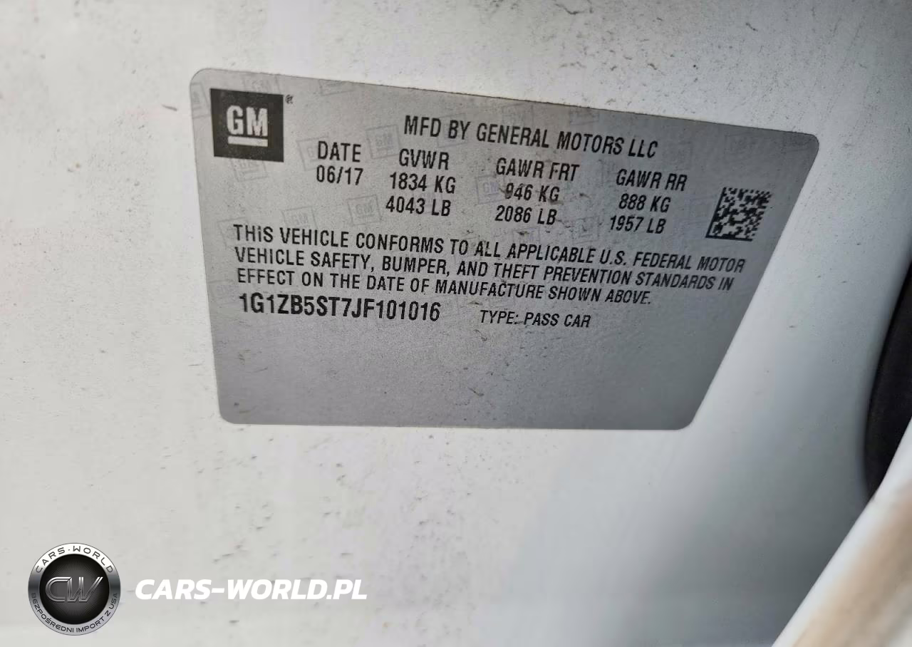 2018 Chevrolet Malibu Ls VIN:1G1ZB5ST7JF101016 - 12
