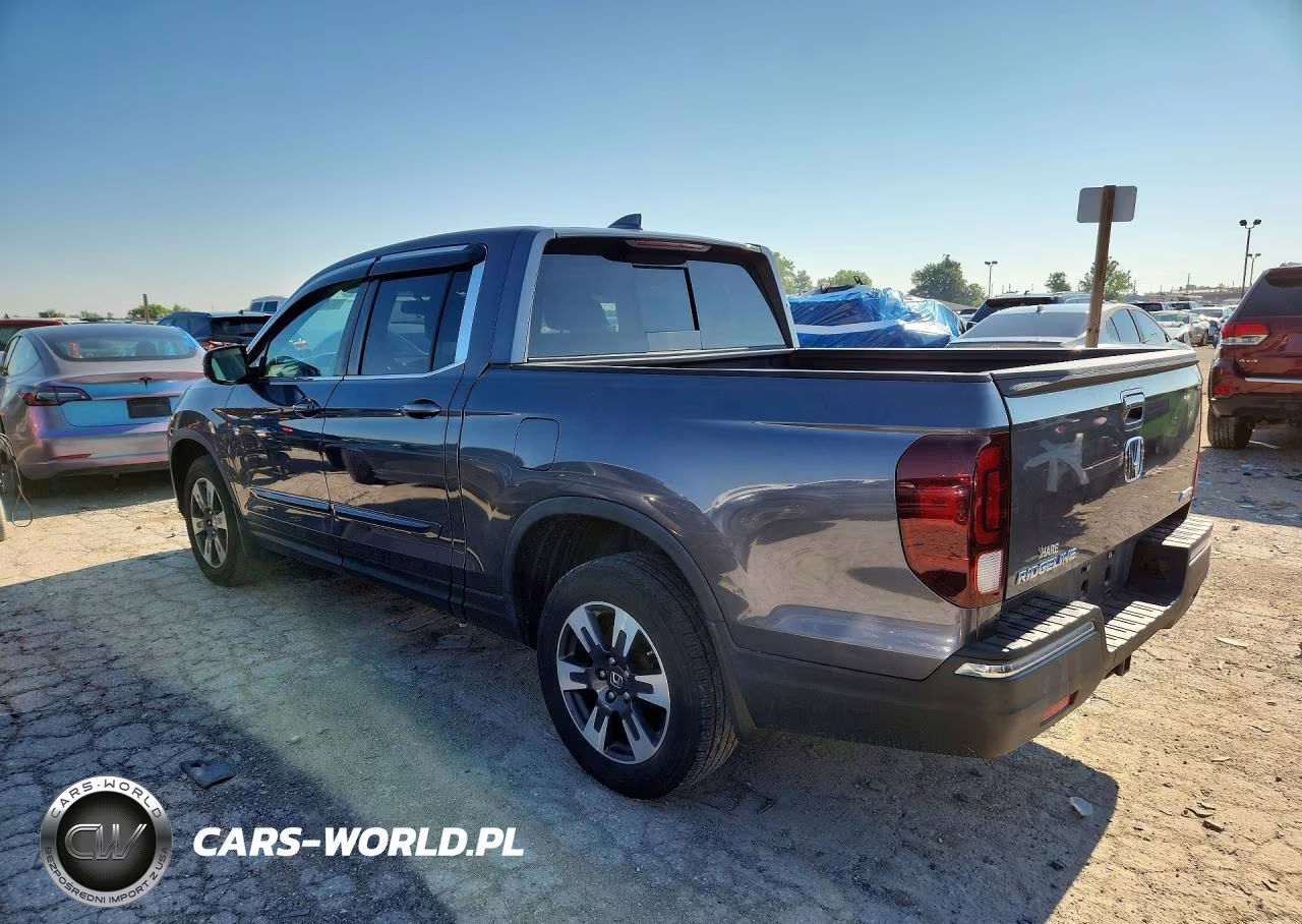 2019 Honda Ridgeline Rtl VIN:5FPYK3F51KB042089 - 2