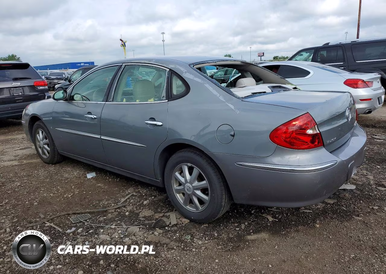 2009 Buick Lacrosse Cxl VIN:2G4WD582X91124131 - 2