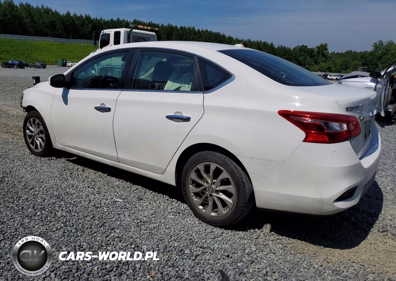 2019 Nissan Sentra Sv VIN:3N1AB7AP0KY370444 - 2