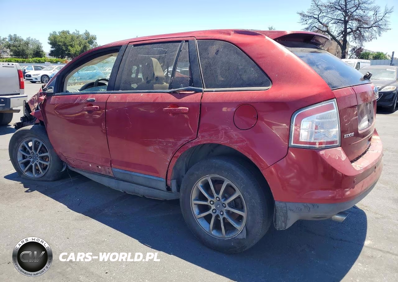 2008 Ford Edge Sel VIN:2FMDK38C58BB34133 - 2
