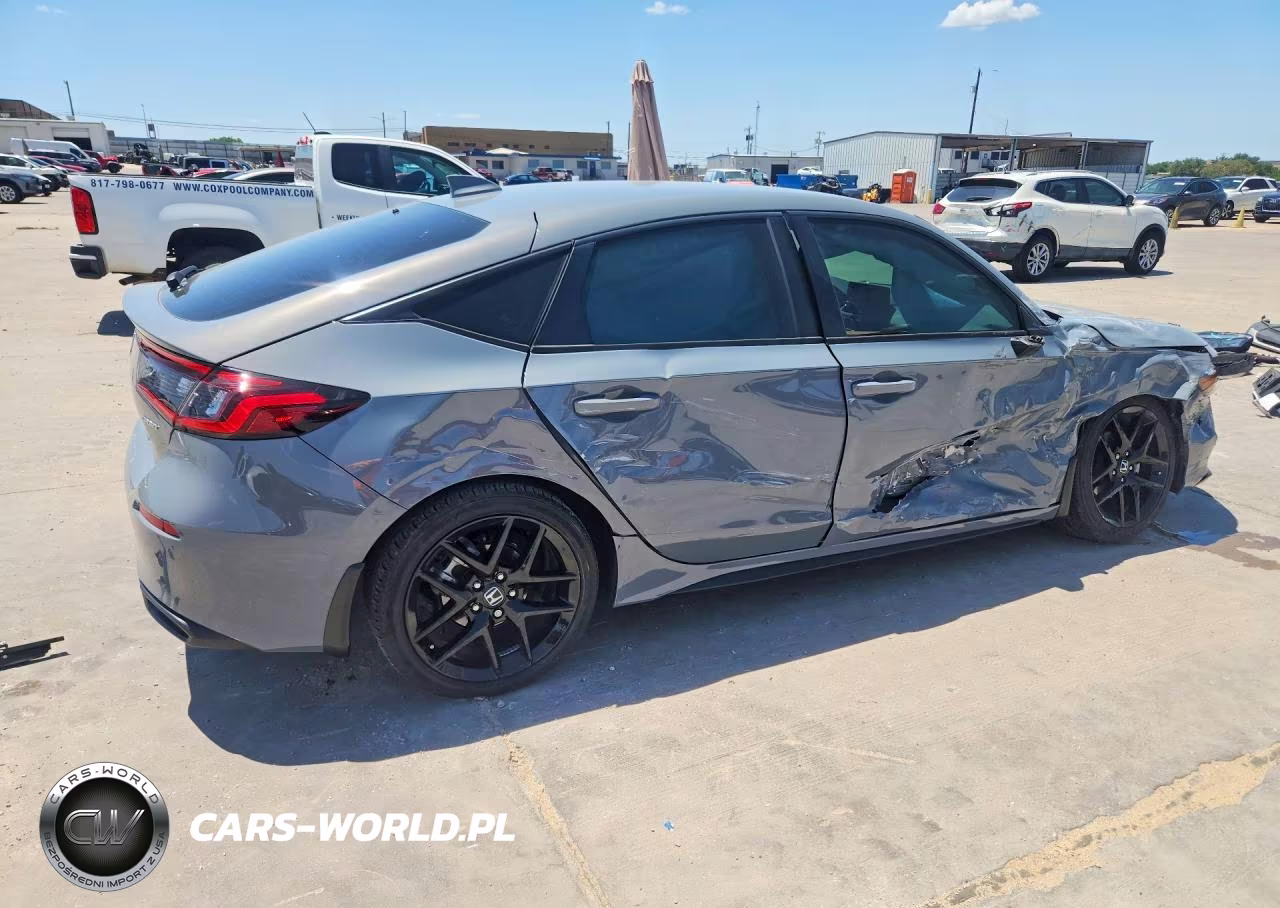 2025 Honda Civic Sport VIN:19XFL2H83SE029607 - 3
