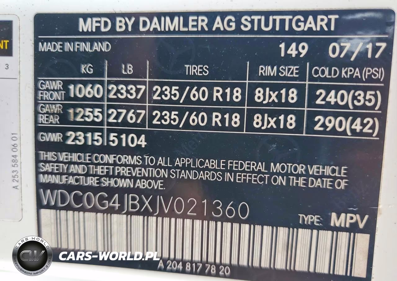 2018 Mercedes-Benz Glc 300 VIN:WDC0G4JBXJV021360 - 12