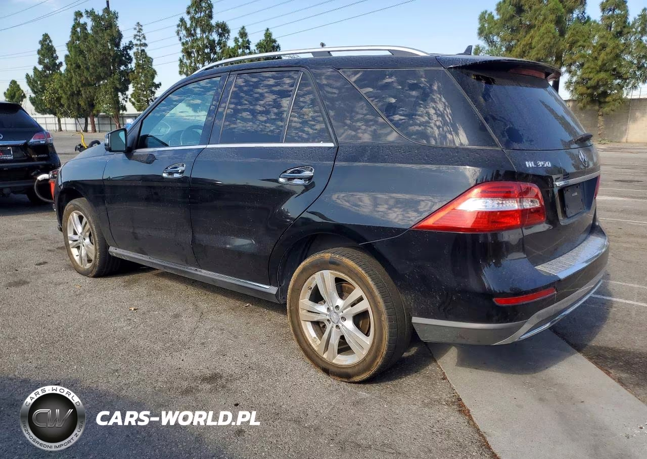 2015 Mercedes-Benz Ml 350 VIN:4JGDA5JB3FA593458 - 2