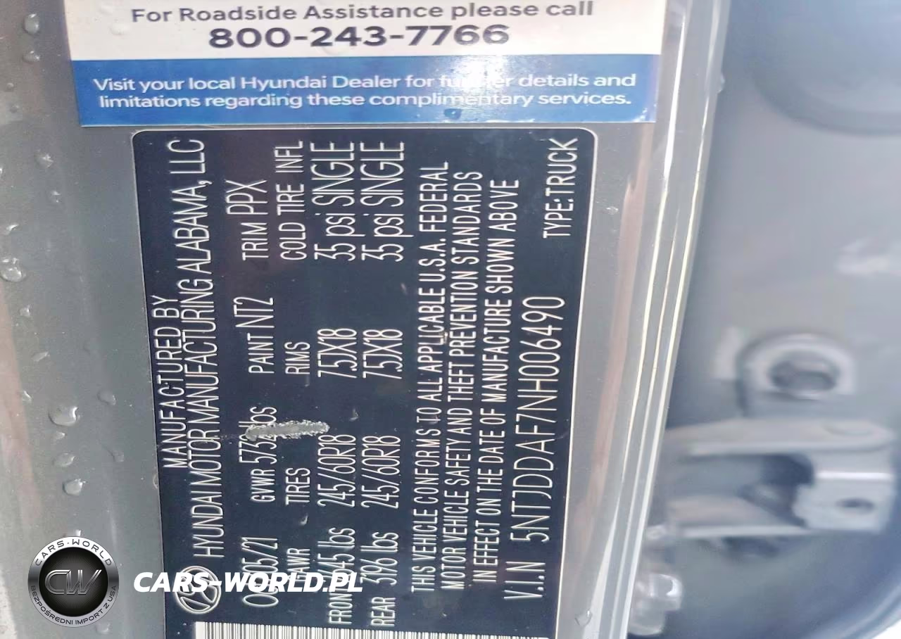 2022 Hyundai Santa Cruz Sel Premium VIN:5NTJDDAF7NH006490 - 12
