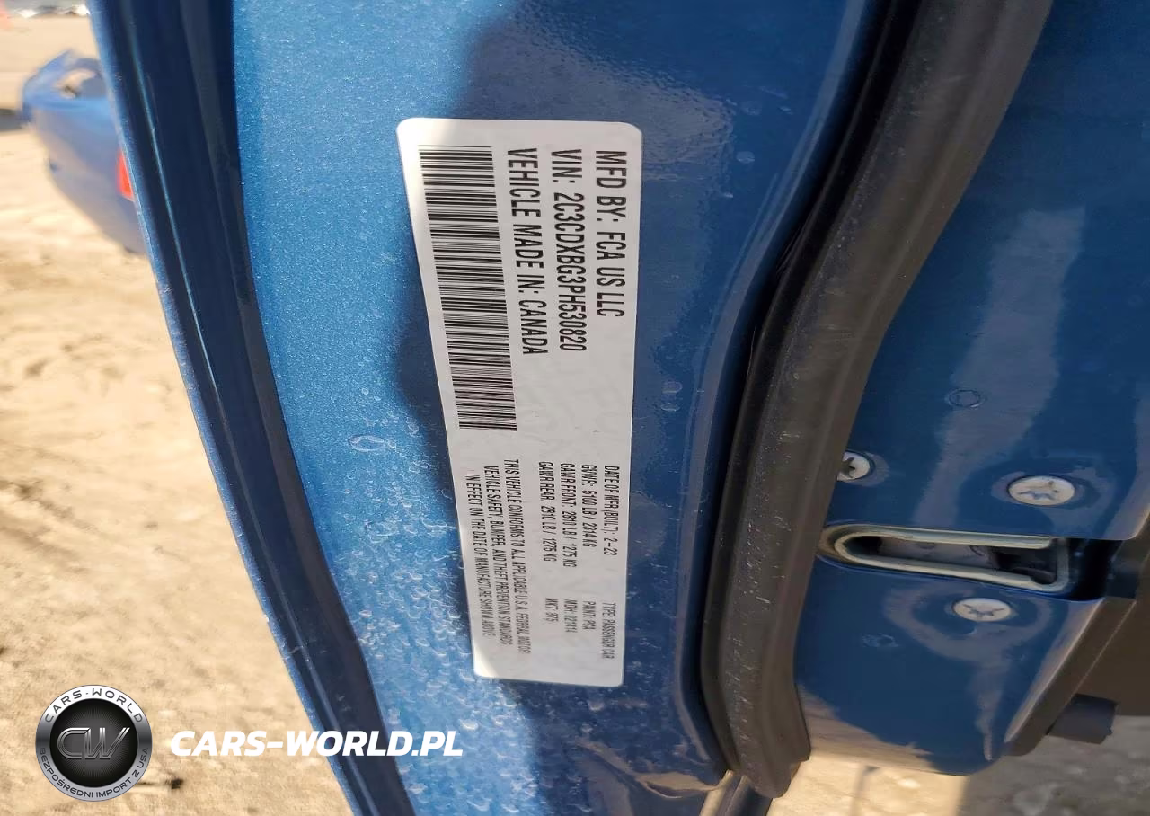 2023 Dodge Charger Sxt VIN:2C3CDXBG3PH530820 - 12